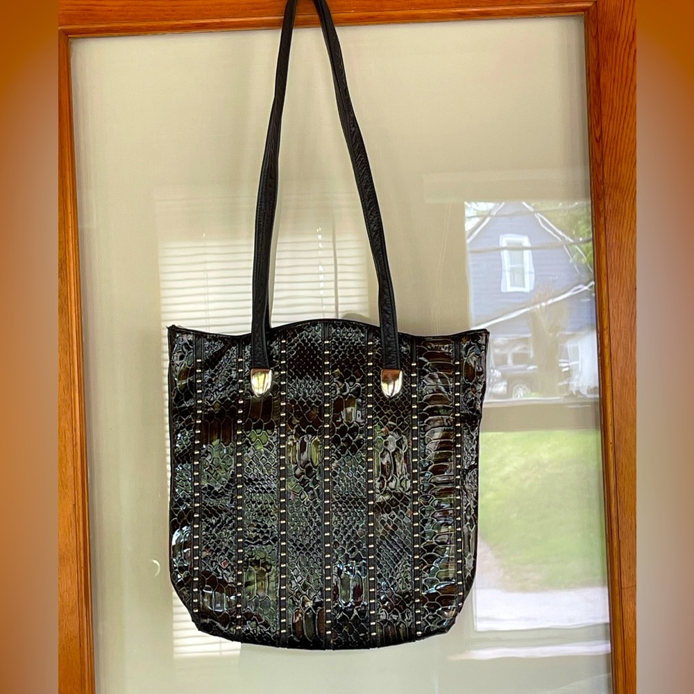 Vintage Valerie studded leather bag